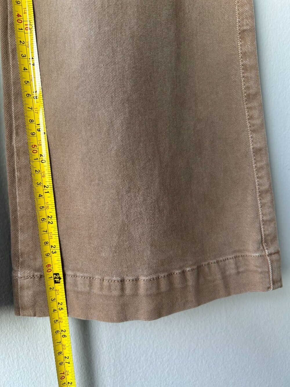 PAIGE Anessa Wide Leg Jeans High Rise Vintage Canewood Curved Inset Pockets - Picture 12 of 13